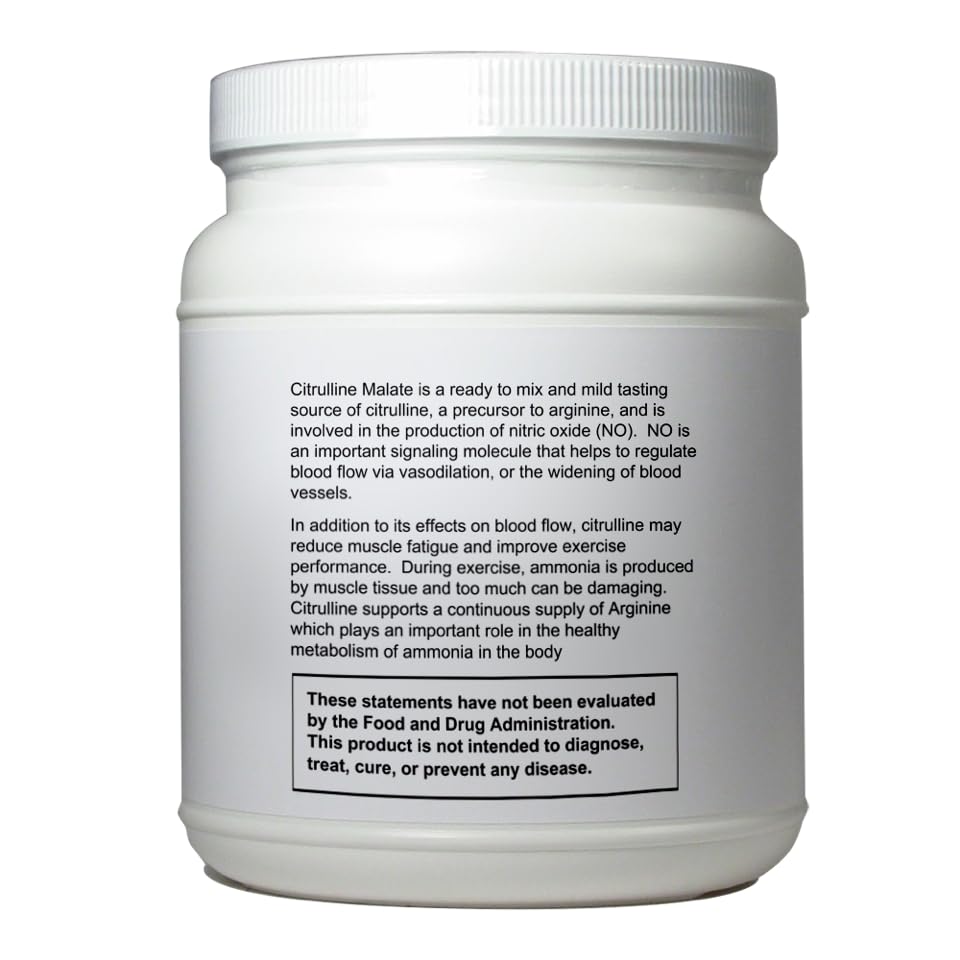 Image of Citrulline Malate 6,000mg per Serving 135 Servings 810 Grams of 100% Pure Citrulline Malate
