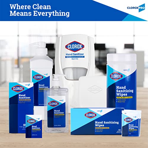 Image of Clorox Pro Alcohol-Free Sanitizing Hand Wipes, BZK, 20 Count