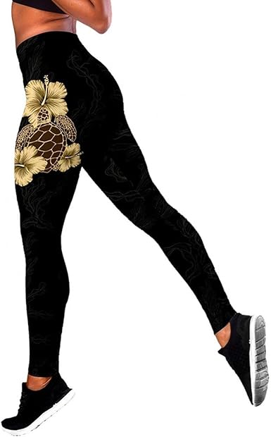 Amazon Com Gillberry Women S High Waisted Butt Lift Leggings Fashion Print Yoga Pants Tummy Control Soft Slim Plus Size S 5xl Sports Outdoors