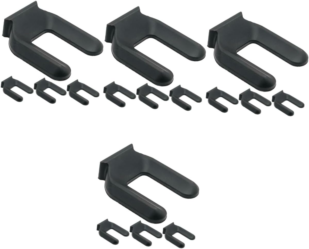 16pcs Wheel Stopper Pad for Furniture Non- Wheel Fixation for Chairs and Appliances Easy Installation Slot Prevents Sliding and Stability