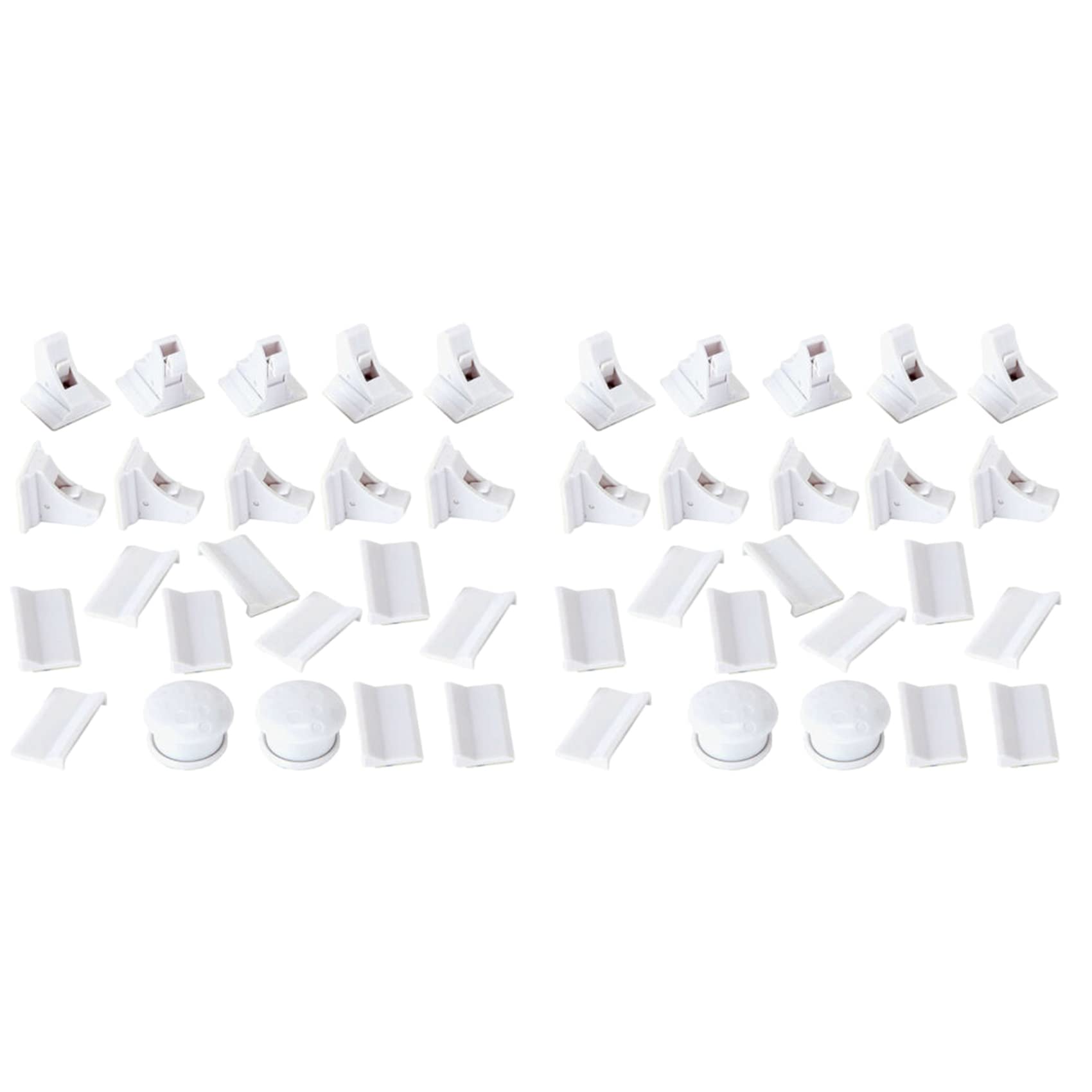 Jnchdghwa 20+4 Magnetic Cabinet Locks Child Proof Cupboards Drawer Kids Lock Catch