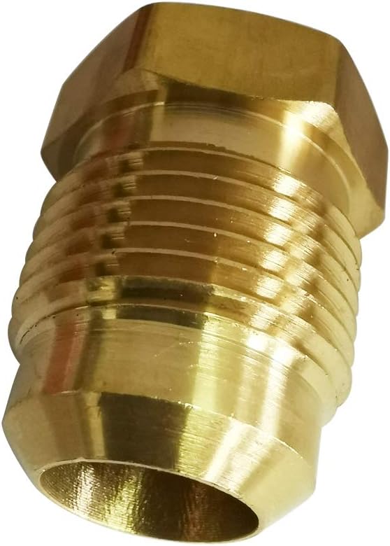 Gеt Dіѕсоunt оƒƒеr Legines Brass Tube Fitting, SAE 45 Degree Flare Plug, 5/8 Tube OD（Pack of 2）