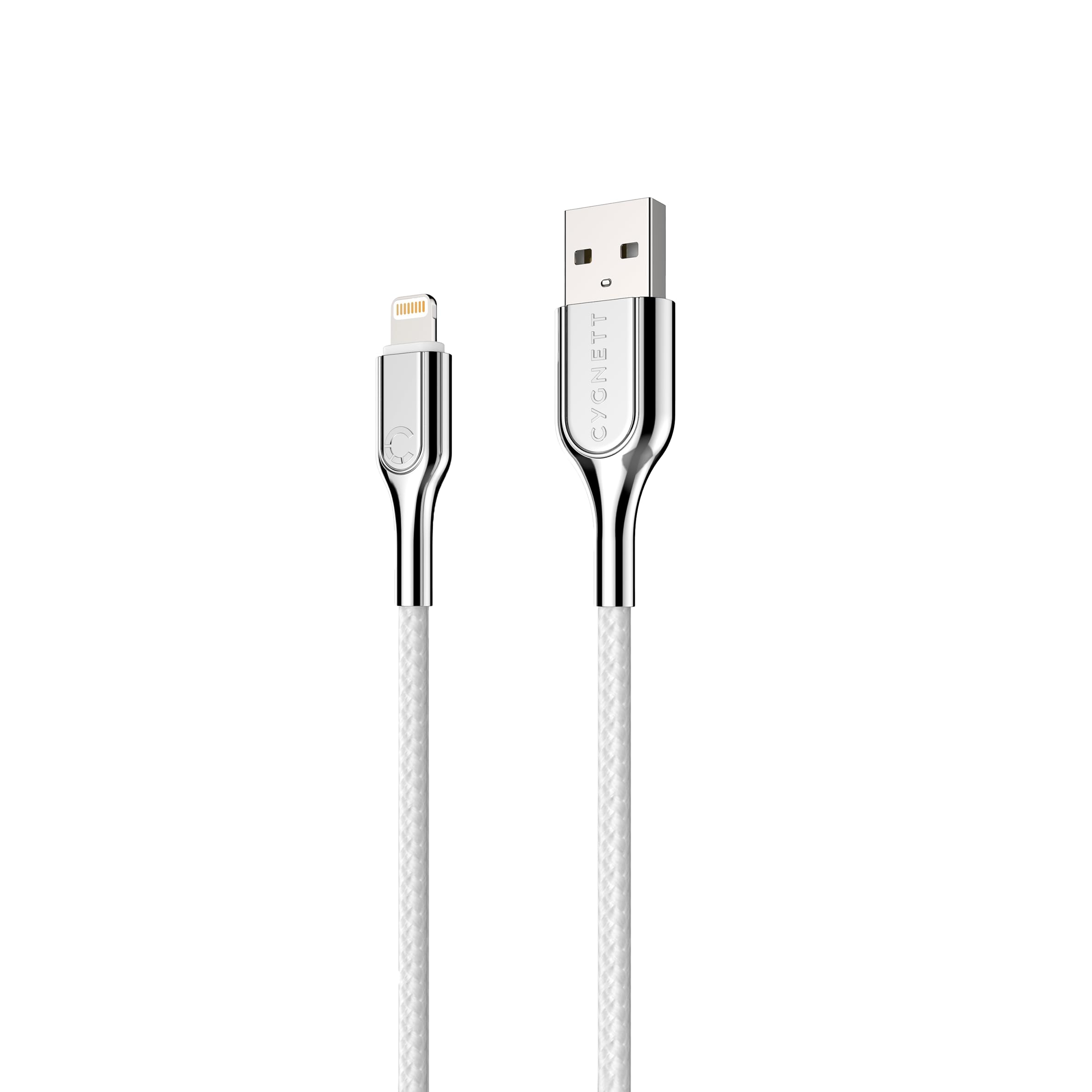 Cygnett Armoured Cable Compatible with iPhone 1M - White (B07KLFJ337) Amazon Price History, Amazon Price Tracker