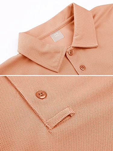 Magcomsen Mens Golf Polo Shirts Short Sleeve Mens Golf Shirts For Men Fishing Shirts Golf Polo Shirts For Men Quick Dry Shirts Summer Shirts #TOP1