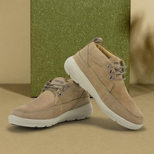 Image of Woodland Men's Leather Sneaker