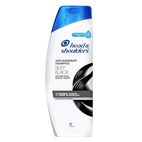 Head & Shoulders Champú negro sedoso, 6.1 fl oz
