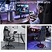 GTRACING Gaming Chair,Ergonomic Racing Desk Chair with Adjustable High-Back,Professional Chair with Headrest and Lumbar Pillow GTBEE Series (Black)