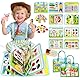 Busy Board Deutsch, Montessori Spielzeug Ab 1 Jahr, Spielzeug Ab 1 Jahr, Quiet Book Mit Bauernhof Thema, Reisespiele Kinder Ab 3, Sensorik Spielzeug, Geschenk Spielzeug Ab 1 2 3 4 Jahre Mädchen Junge