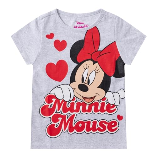 Disney Minnie Mouse 3 Pack Girls Short Sleeve T-Shirt for Toddler to Big Kids3