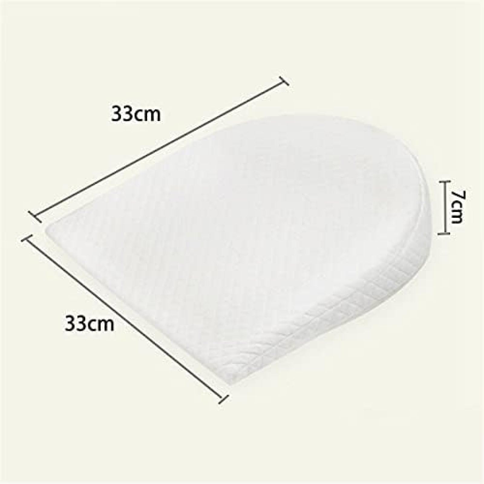 Almohada De Cuña,Almohadas De Cuña para Adultos Almohada De Cuñas Reflujo Almohadas para Dormir De Espuma con Memoria Lenta Inclinación Posición del Colchón Almohada De Reflujo Ácido,Cuña De