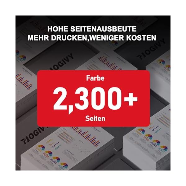 NOGIVY TN-243CMYK TN247 Toner Kompatibel für Brother TN243CMYK TN-247 für Brother MFC L3750CDW DCP-L3550CDW MFC-L3750CDW HL-L3210CW MFC-L3770CDW HL-L3270CDW (2 Schwarz Cyan Gelb Magenta, 5er-Pack) – Bild 5