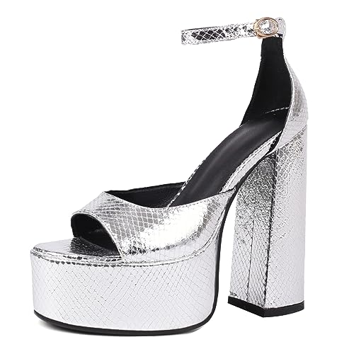 Sandales à talon carré pour mariage et fêtes chic avec nœud élégant argenté