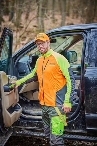 Parforce Funktions-Midlayer MAIS Hatz-Watz Evolution Signalorange/Signalgelb M