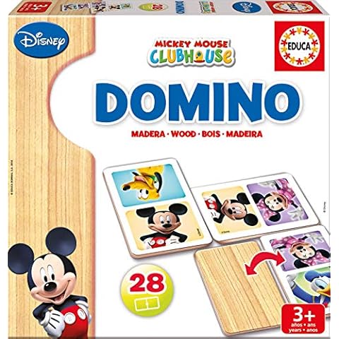Educa 16037 Lernspiel,Domino,Mickey Minnie,28 Teile Cover