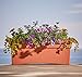 Bloem Veranda Rectangle Deck Box Planter: 26