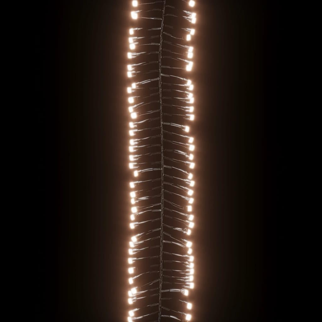 luce led,ramo led da parete,luci a led,batteria lr44,Gruppo Stringa LED con 3000 Luci LED Bianco Caldo 23 m PVCIdeal für Weihnachtsfeiern, Wandambiente