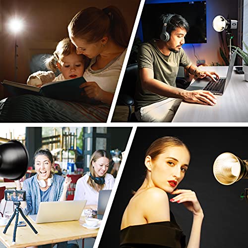 Weeylite 60W zweifarbiges LED Videoleuchte-Kit, Dauerlicht dimmbare 2800K-8500K (weiß+warm), Hohe Helligkeit Bowens… – Bild 7