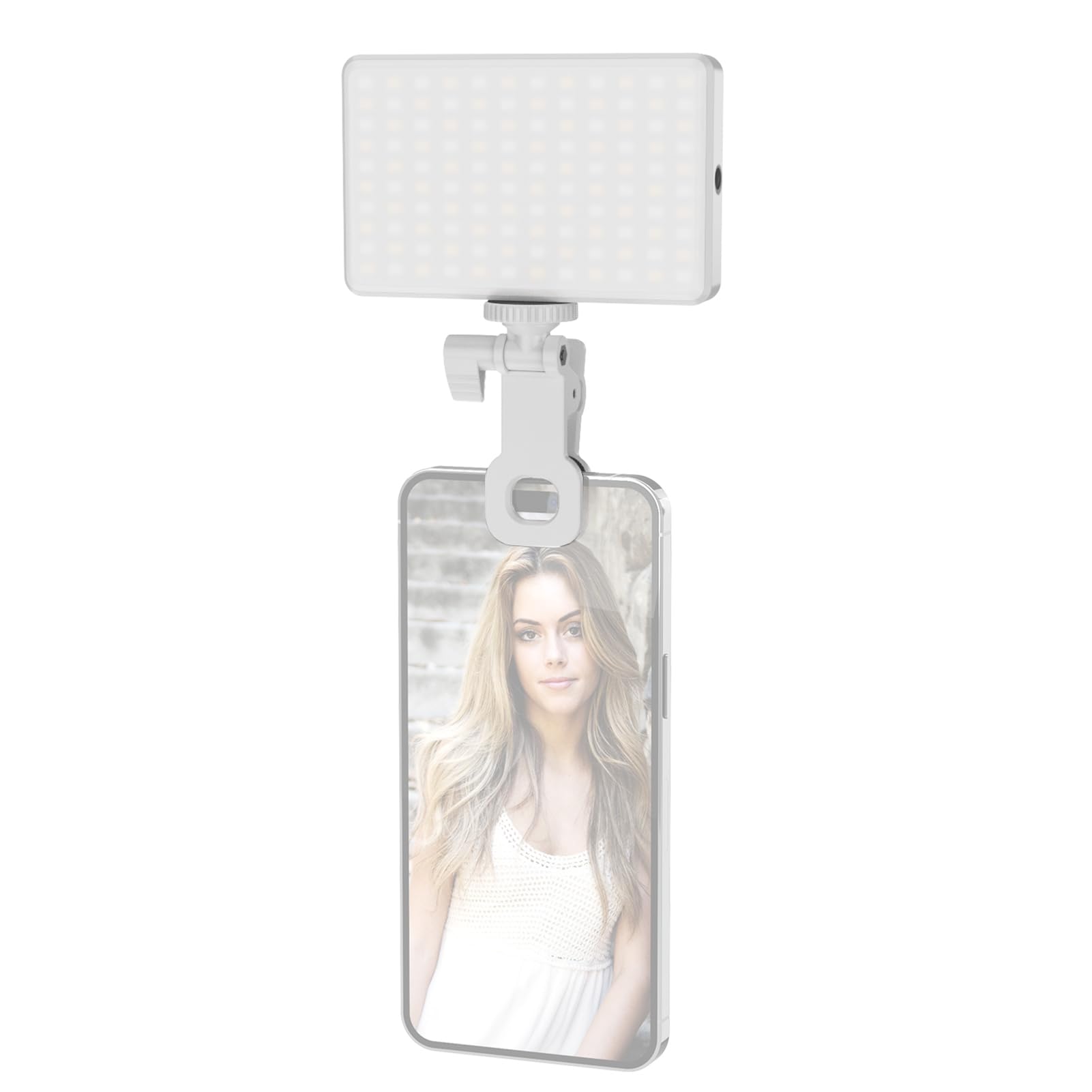 Lumière vidéo LED pour réunion en ligne et transmission sur selfie HUIOP