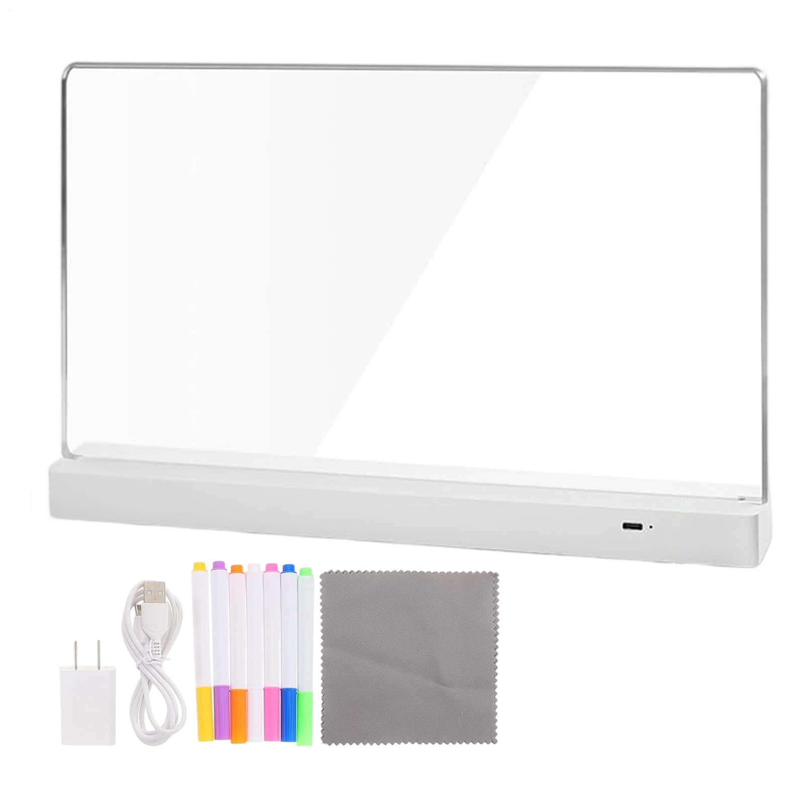 Mesa luminosa de dibujo para niños 1200 mAh material de escritura