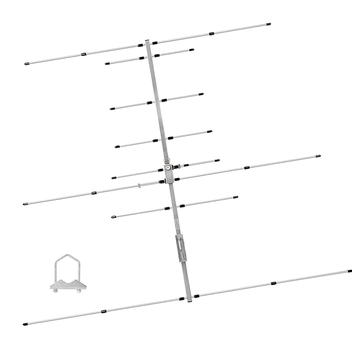 Buy TWAYRDIO Foldable VHF UHF Yagi Antenna,Dual Band 2m 70cm High Gain