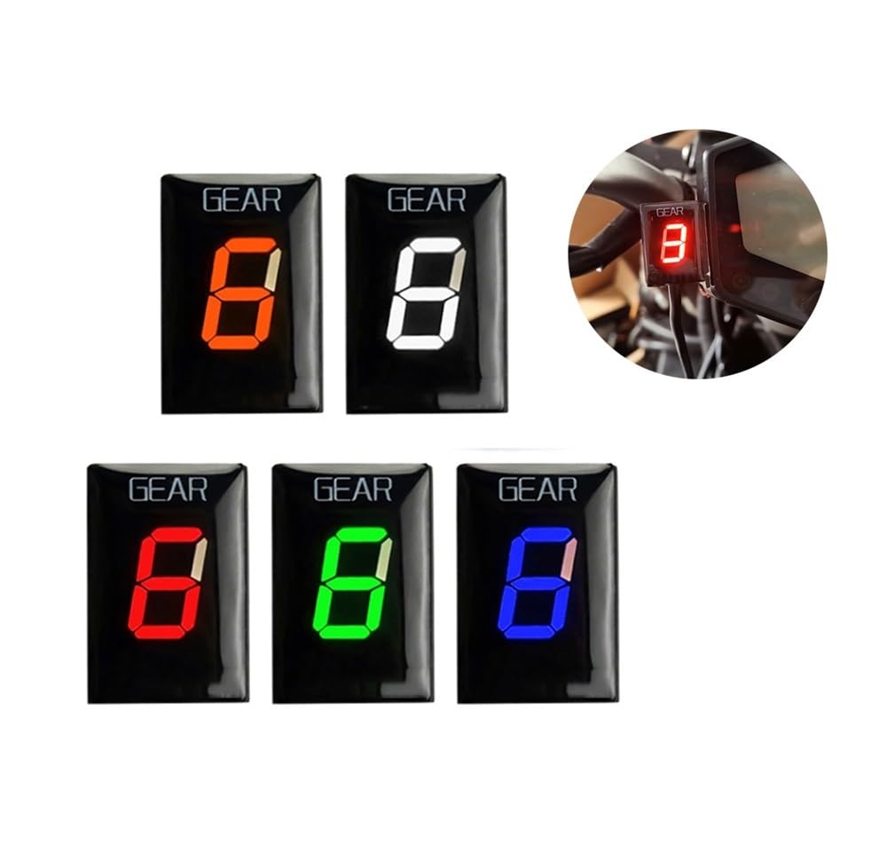 indicatore velocità Motociclo Per Yam&aha Fz1 FZ8 Fz16 FZ-S Fz6 FZ6r Fz400 Fz400 Fzs1000 Per Per Fazer Accessori Moto Ecu Mount 1-6 Livello Velocità Gear Disply