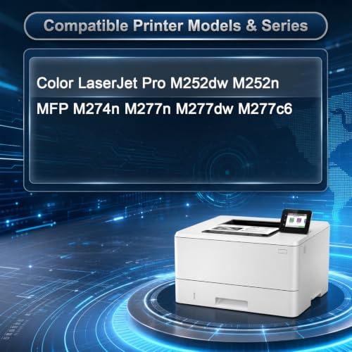 Toner 201X CF401X Cyan haute capacité pour des documents professionnels impeccables