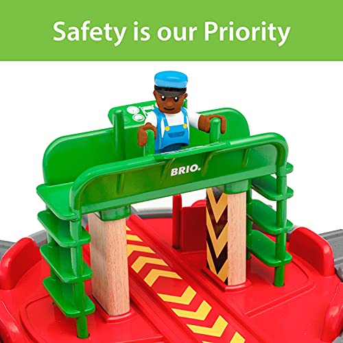 BRIO Locomotief Draaischijf met Controlebrug, 33476 - Image 5