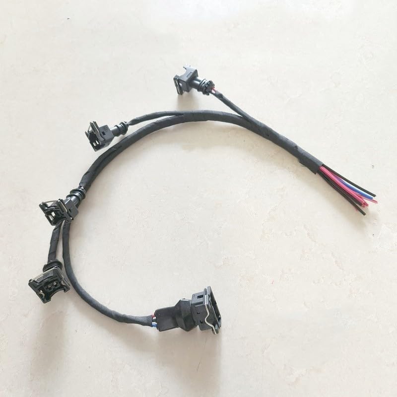 Car Fuel Injector Plug Harness Suit for Suit for Audi A4 A6 for Volkswagen for Passat B5 Touan for Bora 1.8T - (Color Name: as The Picture)