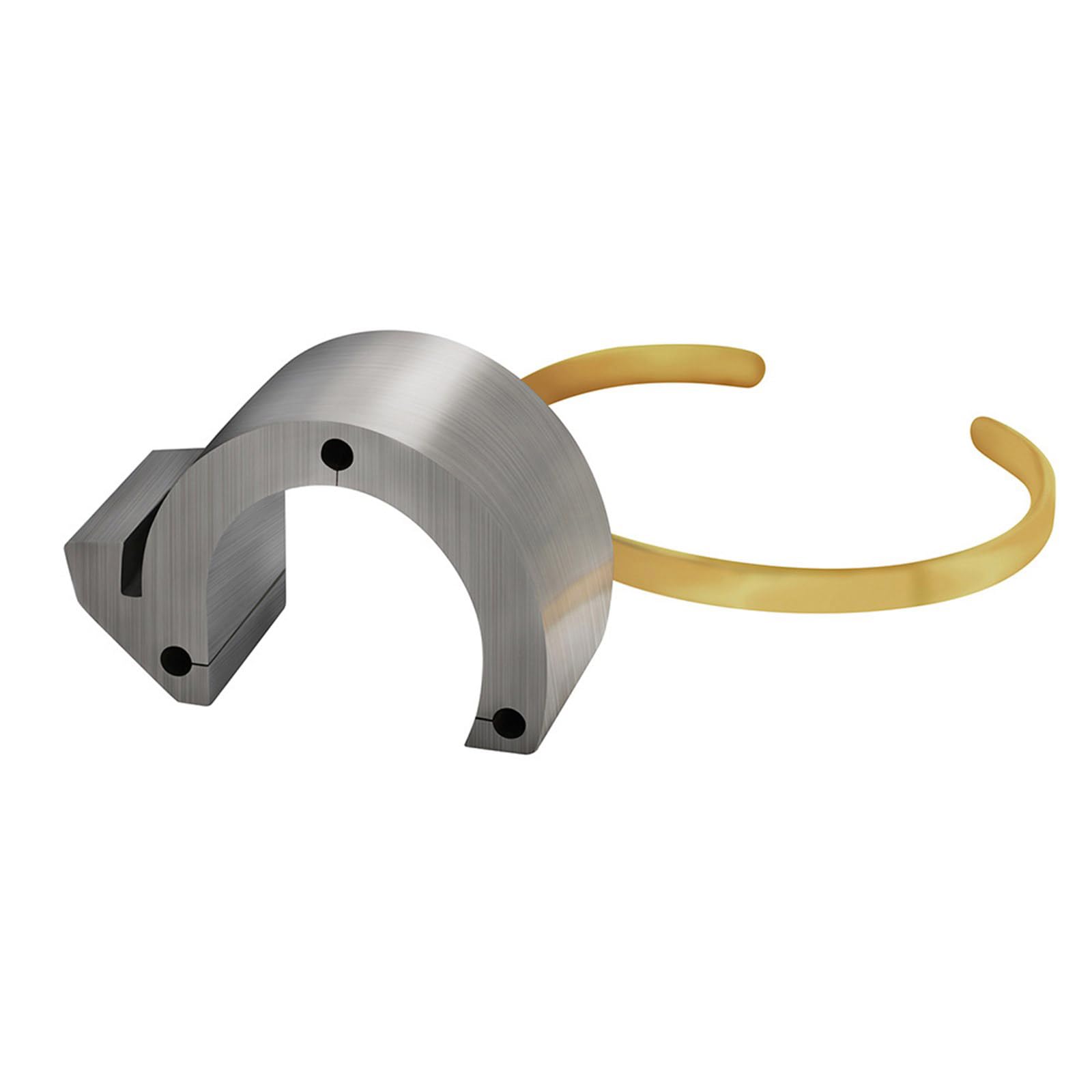 Herramienta de formación de acero inoxidable, accesorios de joyería, moldeador para diseñadores de joyas y pequeños estudios, ajustable