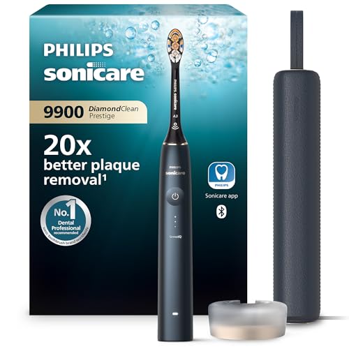 Philips Sonicare DiamondClean Prestige 9900 - brosse à dents électrique avec 1 tête de brosse A3...