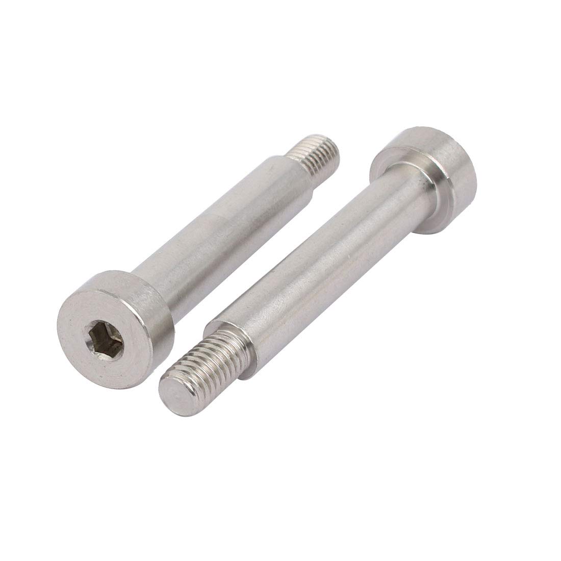sourcing map Vis Épaule 10mm Ø 50mm long épaule M8 Filetée 5pcs
