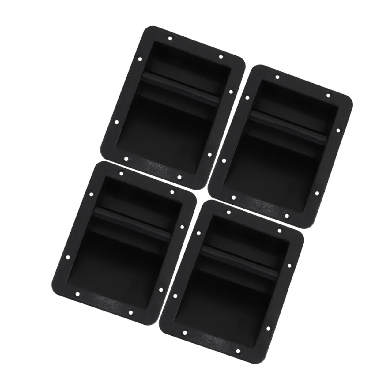 Veemoon 4 Piezas Asa Lateral Del Altavoz, Manija Del Altavoz PláStico Altavoces Repuestos De Manijas De Accesorios Audio DiseñO InstalacióN Sencilla Para Altavoces De Escenario
