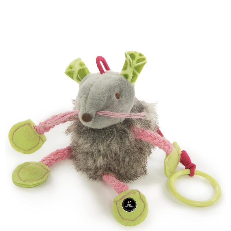 PSK PET MART Soft Mice for Cats Mouse Hunt Cat Toy | Natural Instinct Chase & Play Toy for Cats & Kittens Pack of1