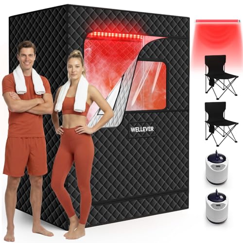 Infrared 2-Person Sauna for Home and Gym