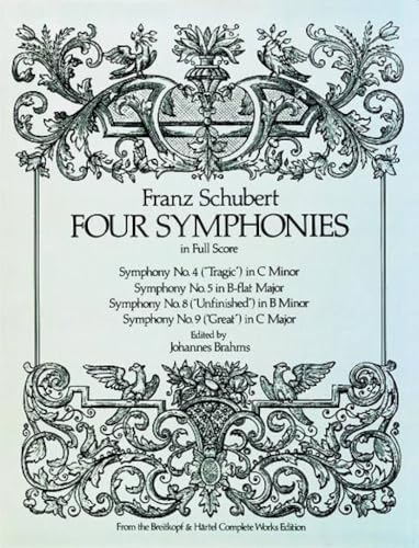 Four Symphonies in Full Score (Dover Orchestral Music Scores)
