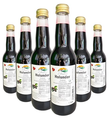 BLEICHHOF Holundersaft - Direktsaft vegan (6x0 3l)