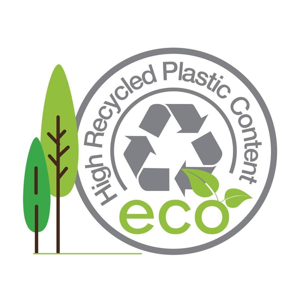 Rapesco 1405 ECO P2200 High-Capacity 2-Hole Punch, 150 Sheet Capacity, Soft White