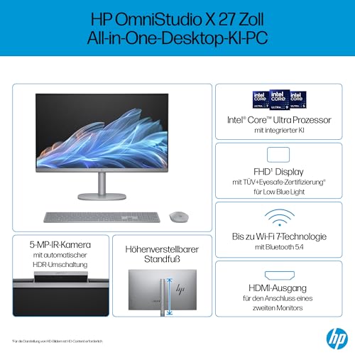 HP OmniStudio X All-in-One PC 27 Zoll