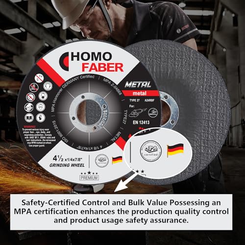 HOMO FABER 25-Pack Grinding Wheels