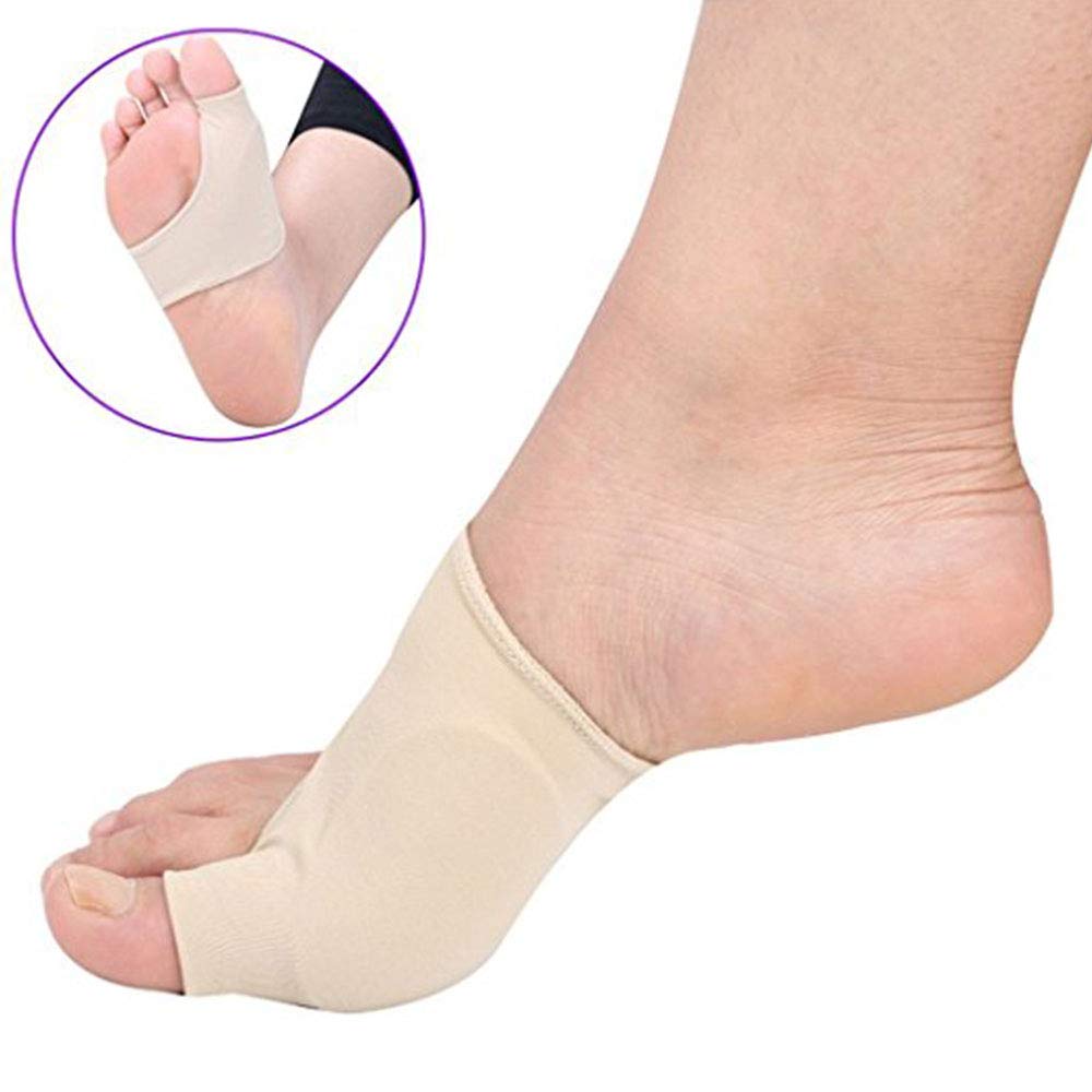 PedimendTM, 4 paia di tutori per alluce valgo, per sollievo dal dolore dell’alluce valgo, separatore in gel per correttore dell’alluce valgo, cuscinetti in gel per l’allineamento delle dita dei piedi
