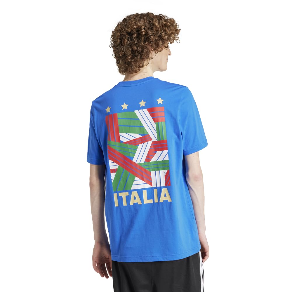 adidas Italy Fan Graphic T-Shirt Camiseta de Italia Fan Graphic Hombre