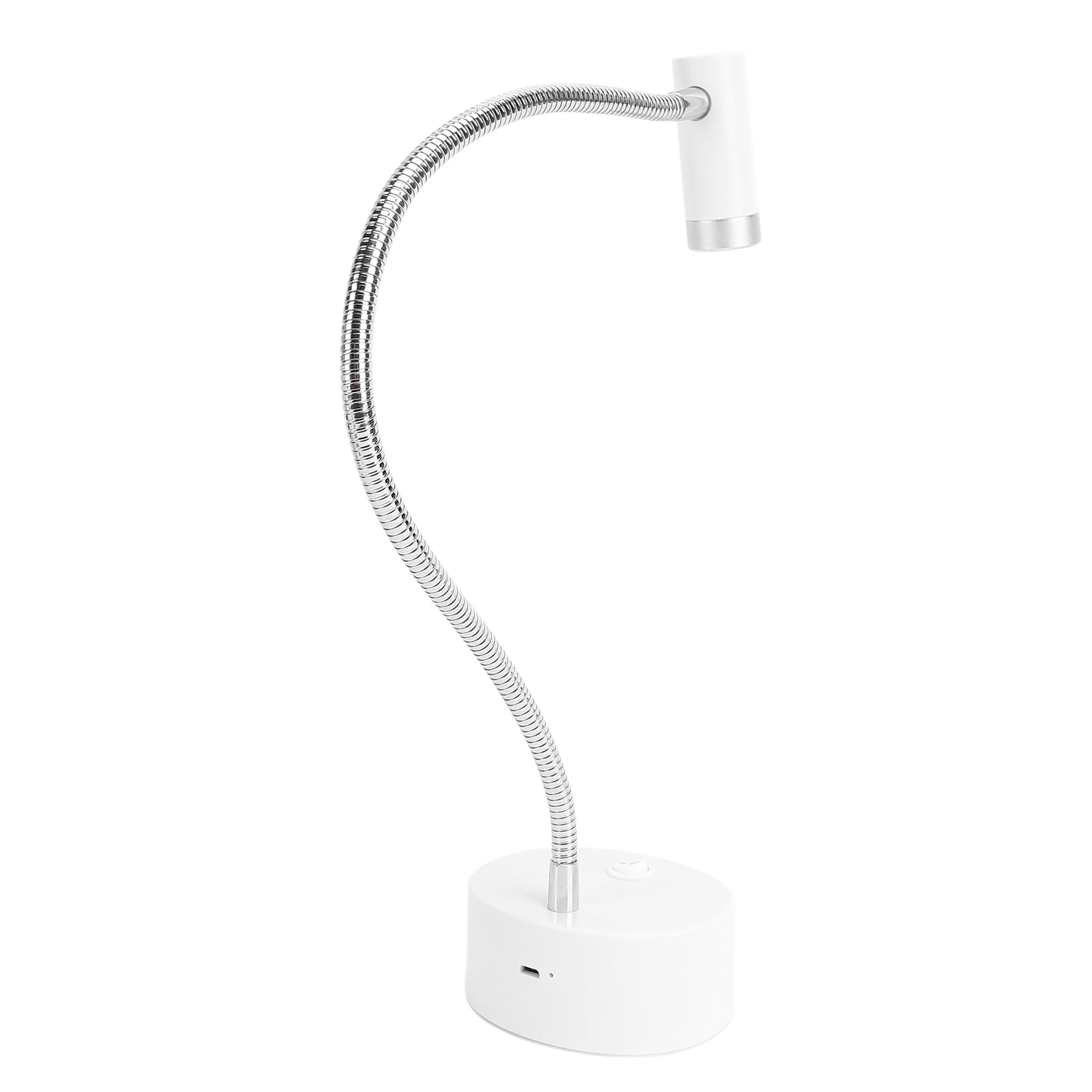 Dilwe Luci LED, Lampada per Unghie a Collo di Cigno con Controllo Touch, Lampada Polimerizzante per Gel Senza Fili Regolabile con Durata della Batteria di 2 Ore per la Cura delle Unghie Domestica e