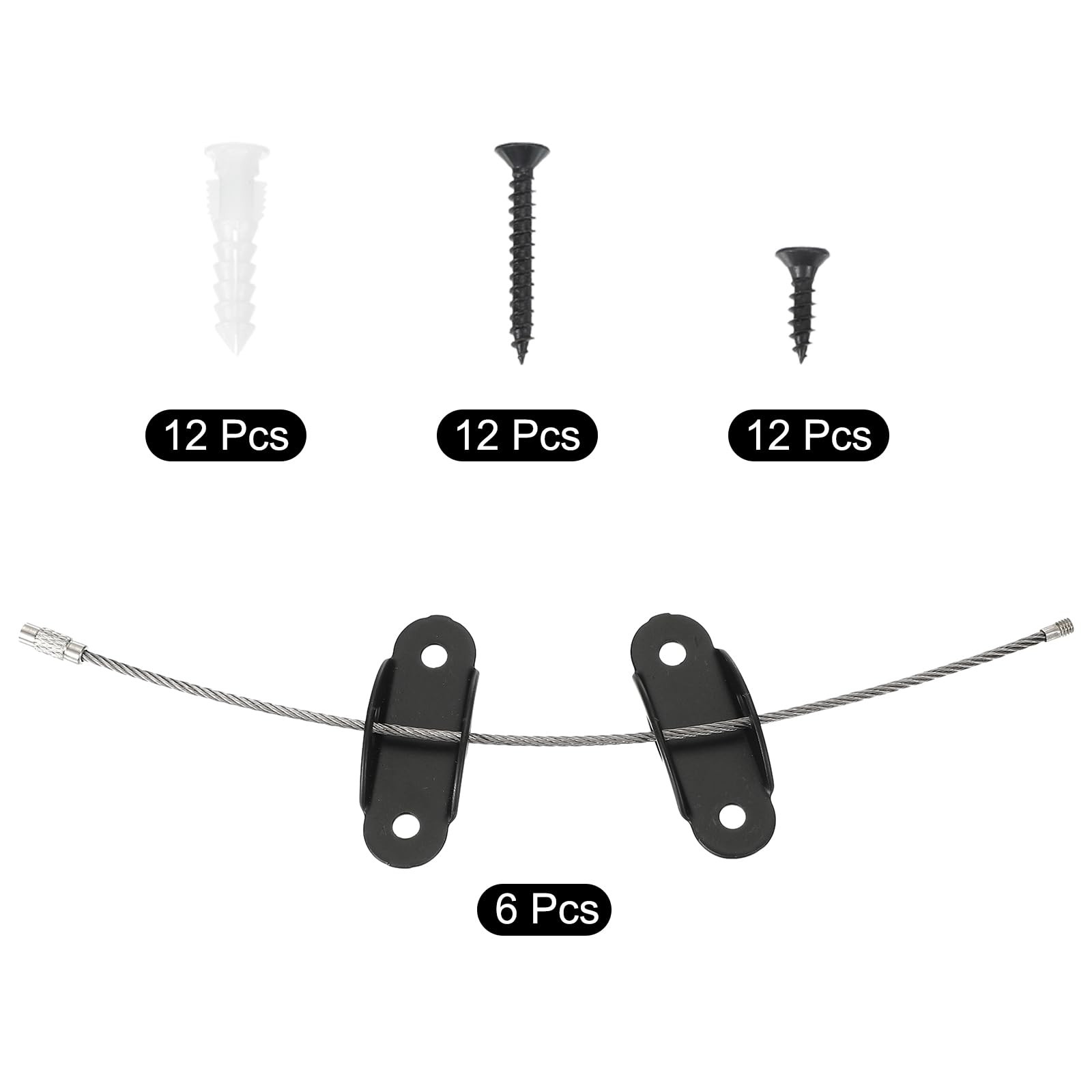 uxcell 8" Furniture Anchors - Image 3