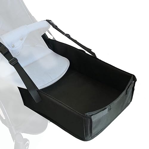 Miniatura 6 de Reposapiés para cochecito de bebé, extensión ajustable del reposapiés del cochecito de bebé, soporte de pierna de pedal de asiento extendido