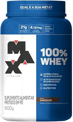 Max Titanium 100% Whey 900g