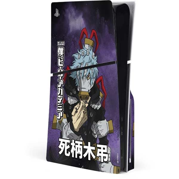 Skinit Decal Gaming Skin Compatible with PS5 Slim Disk Console - Officially Licensed My Hero Academia Tomura Shigaraki Season 5 Design