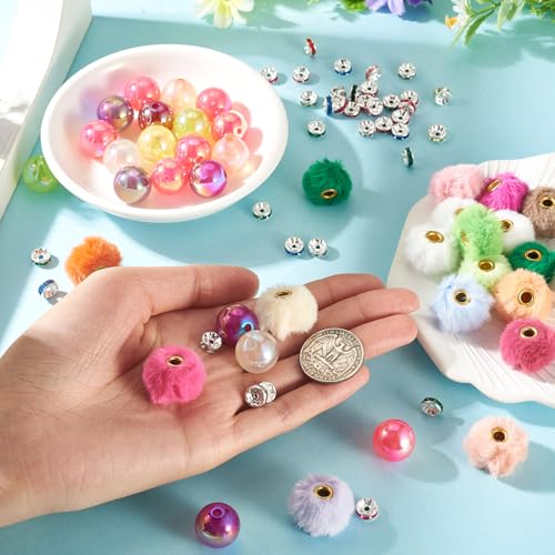 Perles avec strass pour éviter les bijoux ternes et sans originalité