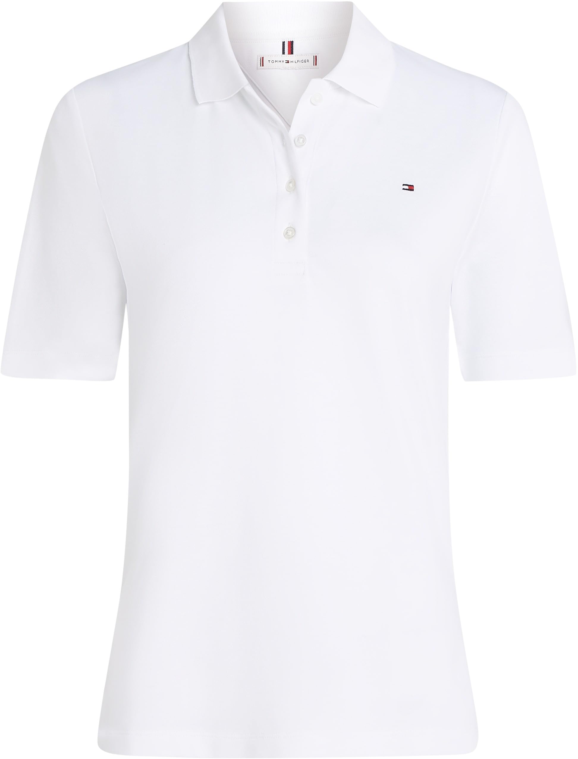 Tommy Hilfiger Damen Poloshirt Kurzarm Pique Regular Fit – Bild 4