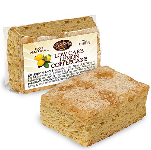 Simply Scrumptous Low Carb Fat Free Lemon Coffee Cake