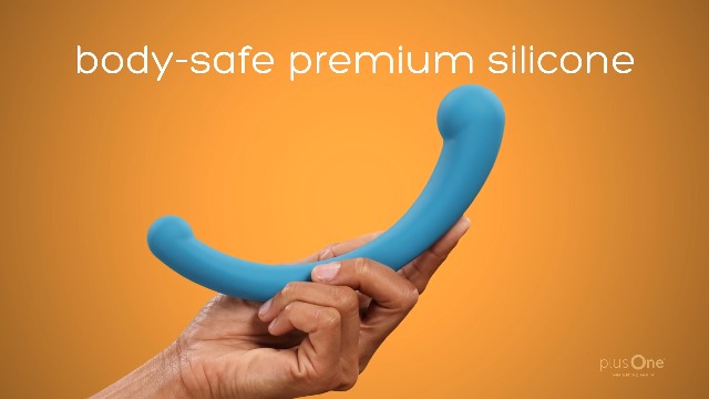 plusOne Dual Vibrating Arc Waterproof Silicone Personal Massager plusOne Dual Vibrating Arc Waterproof Silicone Personal Massager